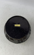 Load image into Gallery viewer, Vintage CBK Brown Metal Collectible Chinese Round Container With Lid
