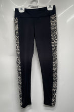 Load image into Gallery viewer, Bebe Sport Womens Black Printed Elastic Waist Activewear Ankle Leggings Size XS
