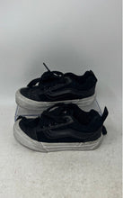 Load image into Gallery viewer, Vans Kids Knu Skool Dazzled Black Round Toe Lace-Up Sneaker Shoes Size 11
