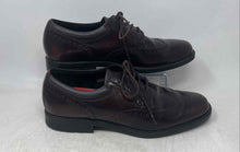 Load image into Gallery viewer, Rockport Mens Essential Details V75364 Brown Lace-Up Derby Dress Shoes Size 12
