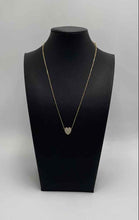 Load image into Gallery viewer, Authentic Swarovski Women's Gold Tone Crystal Accent Heart Necklace
