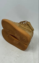 Load image into Gallery viewer, Nike Boys Air Force 1 Mid 07 Brown Round Toe Lace-Up Sneakers Shoes Size 3Y
