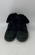 Load image into Gallery viewer, Ugg Womens Quincy 1012359 Black Round Toe Lace-Up Ankle Boot Size 7
