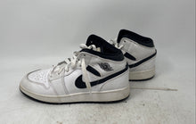 Load image into Gallery viewer, Nike Kids Air Jordan 1 Mid DQ8423-132 White Black Lace-Up Sneaker Shoes Size 6Y
