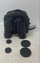 Load image into Gallery viewer, Tasco Black 10x50 Wide Angle Hunting Binoculars With Case And Lens Caps
