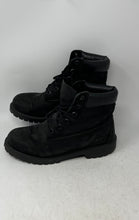Load image into Gallery viewer, Timberland Boys Premium 6-Inch 12907 Black Waterproof Combat Boots Size 6
