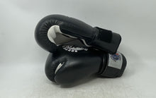 Load image into Gallery viewer, South Florida Unisex Black Sporting Velcro Closure Boxing Gloves Pair
