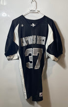 Load image into Gallery viewer, Badger Sport Unisex Black Eaton's Neck McG #37 Football Jersey Size XL
