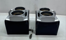 Load image into Gallery viewer, Set Of 2 Sony SS-RG440 Silver Black 3-Way Wired Bookshelf Speakers Not Tested
