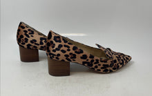Load image into Gallery viewer, Sole Society Womens Brown Leopard Print Slip-On Casual Pump Heels Size 7.5
