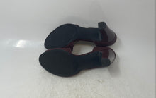 Load image into Gallery viewer, Simply Comfort By LifeStride Womens Caren Burgundy Block D'Orsay Heels Size 8.5
