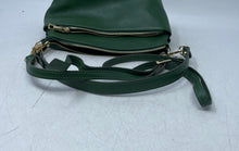 Load image into Gallery viewer, Divina Firenze Womens Lilla Green Leather Adjustable Strap Crossbody Bag
