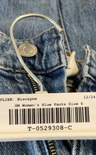 Load image into Gallery viewer, H&amp;M Womens Blue Medium Wash Pockets Denim Straight Leg Jeans Pants Size 6
