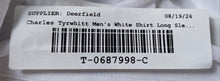 Load image into Gallery viewer, Charles Tyrwhitt Mens White Long Sleeve Spread Collar Dress Shirt Size 16.5
