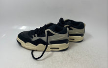Load image into Gallery viewer, Nike Kids Air Jordan 4 RM FQ7938-006 Black Beige Lace-Up Sneaker Shoes Size 3.5Y
