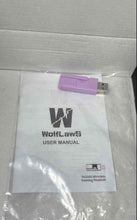 Load image into Gallery viewer, Wolflaws TA2000 Purple 2.4GHz Wireless Video Gaming Headset Open Box Not Tested
