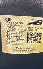 Load image into Gallery viewer, New Balance Unisex 857 V3 MX857AB3 Black Sneakers Shoes Size M 14 W 15.5 6E
