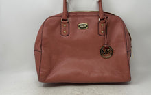 Load image into Gallery viewer, Michael Kors Womens Sandrine Pink Leather Detachable Strap Lined Satchel Handbag

