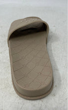 Load image into Gallery viewer, Unbranded Womens Beige Leather Slip-On Open Toe Slide Sandals Size 6/7
