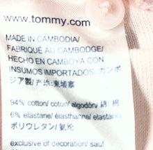 Load image into Gallery viewer, Tommy Hilfiger Womens Pink Red Black Detailed Short Sleeve Polo Shirt Size S/P

