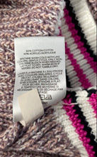 Load image into Gallery viewer, Express Womens Multicolor Striped Ribbed Knit Pullover Sweater Size XS
