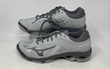 Load image into Gallery viewer, Mizuno Womens Wave Lightning Z4 430235 9191 Gray Volleyball Shoes Sz 11.5 In Box
