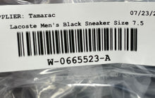 Load image into Gallery viewer, Lacoste Mens L-Guard Breaker 03211 Black Lace-Up Sneaker Shoes Size 7.5
