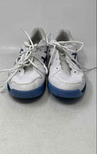 Load image into Gallery viewer, Asics Mens Gel Dedicate 7 1041A223 White Blue Sneaker Shoes Size 9.5 No Insole
