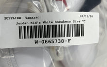 Load image into Gallery viewer, Nike Kids Air Jordan Flight Origin 3 IB7907-100 White Sneaker Shoes Size 7C
