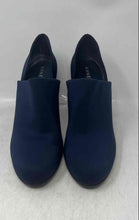 Load image into Gallery viewer, Anne Klein Womens Xolis Blue Round Toe Slip-On Block Pump Heels Size 9.5 M
