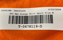 Load image into Gallery viewer, Nike Mens Orange Miami Dolphins Dri-Fit Sport NFL T-Shirt Size Medium

