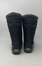 Load image into Gallery viewer, JBU By Jambu Womens Lorna Encore Black Faux Fur Lace-Up Snow Boots Size 9.5M
