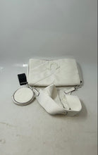 Load image into Gallery viewer, True Religion Womens White Quilted Adjustable Strap Crossbody Bag w/ Tags
