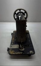 Load image into Gallery viewer, Antique Singer Black Gold Decal Hand Crank Tabletop Crafts Sewing Machine
