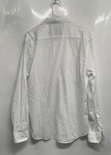 Load image into Gallery viewer, Banana Republic Mens White Long Sleeve Untucked Fit Button-Up Shirt Size L
