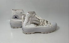 Load image into Gallery viewer, Converse Womens CTAS High Lugged 565902C White Lace-Up Sneakers Shoes Size 7
