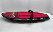 Load image into Gallery viewer, Odyssey Hydroslide Red And Black Water Sports Kneeboard With Knee Strap
