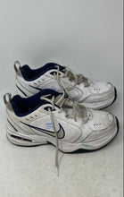 Load image into Gallery viewer, Nike Mens Air Monarch IV 415445-102 White Blue Lace-Up Sneakers Shoes Size 9
