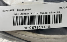 Load image into Gallery viewer, Nike Boys Air Jordan 1 Low 553560-043 Black White Lace-Up Sneakers Shoes Size 6Y
