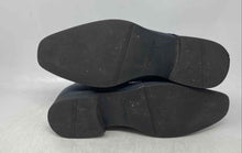 Load image into Gallery viewer, Calvin Klein Mens Navy Blue Square Toe Monk Strap Dress Shoes Size 8.5
