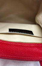 Load image into Gallery viewer, Unbranded Womens Red Pebbled Leather Inner Pockets Top Handle Crossbody Bag
