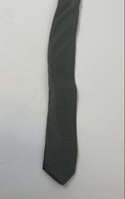 Load image into Gallery viewer, DKNY Mens Green Printed Silk Adjustable Formal Pointed Tie
