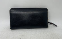 Load image into Gallery viewer, Kate Spade New York Womens Black Leather Card Slots Accordion Zip-Around Wallet
