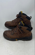 Load image into Gallery viewer, Carolina Mens Builder 5" Brown Leather Steel Toe Waterproof Hiking Boots Sz 9.5D
