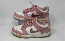 Load image into Gallery viewer, Nike Boys Dunk Low DO6485-600 Pink White Leather Low Top Sneakers Shoes Size 6Y
