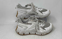 Load image into Gallery viewer, Reebok Boys Zig Dynamica White Lace-Up Low Top Sneakers Shoes Size 4K
