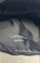 Load image into Gallery viewer, Lancome Paris Womens Black Zipper Shoulder Strap Mini Travel Makeup Bag

