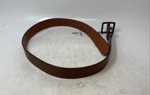 Load image into Gallery viewer, Uniqlo Mens Brown Leather Adjustable Buckle Dress Belt Size M With Tag
