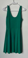 Load image into Gallery viewer, Motivi Womens Green Scoop Neck Sleeveless Collarless Pullover Tank Dress Size M
