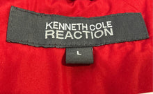 Load image into Gallery viewer, Kenneth Cole Reaction Womens Red Long Sleeve Collared Full Zip Puffer Jacket L
